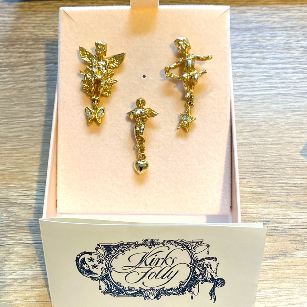 Kirks Folly set of 3 angle pins